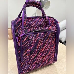 American Tourister Vibrant Purple and Pink Carry-On